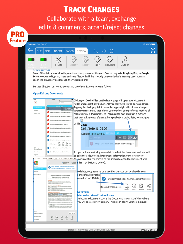 ‎SmartOffice - Document Editing Screenshot