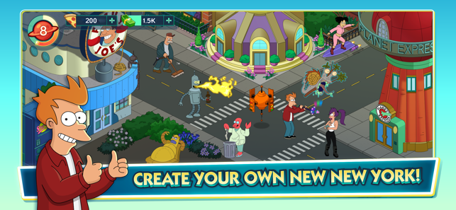 ‎Futurama: Worlds of Tomorrow Screenshot