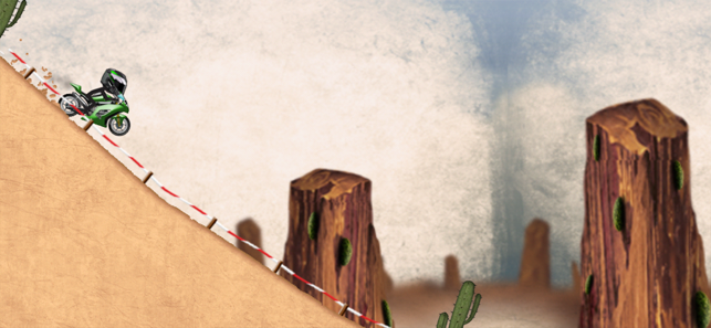 ‎Stickman Downhill - Motocross Screenshot