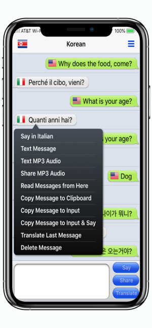 ‎mText2Speech - Text to Speech Screenshot