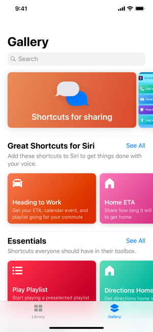 ‎Shortcuts Screenshot