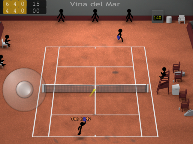 ‎Stickman Tennis Screenshot