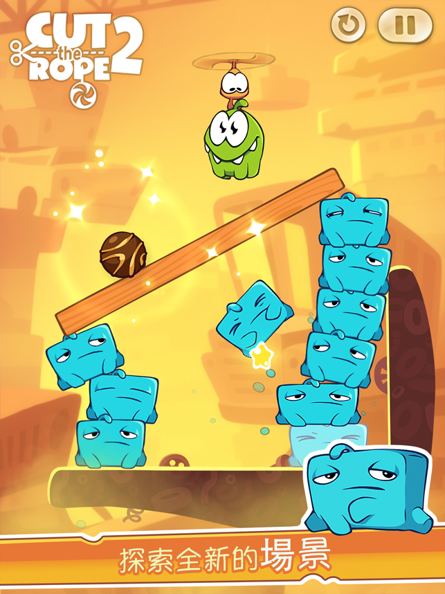 ‎Cut the Rope 2: Om Nom's Quest Screenshot