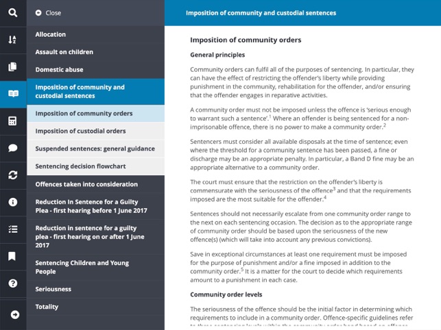 sentencing guidelines