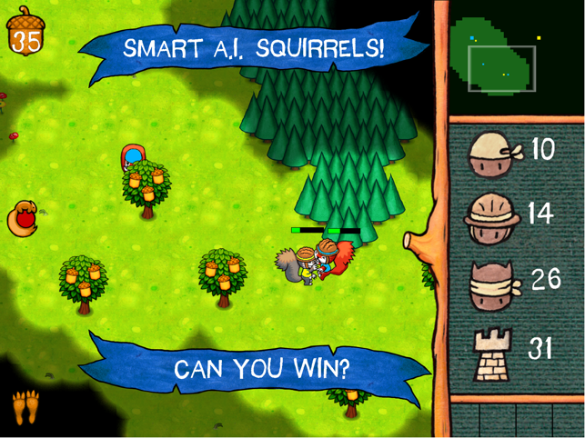 ‎SquirrelWarz Screenshot