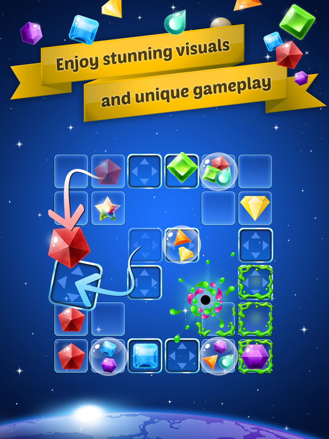 ‎Jewel Galaxy: Gem Match Puzzle Screenshot