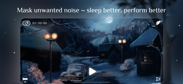 ‎Windy White Noise Sleep Sounds Screenshot