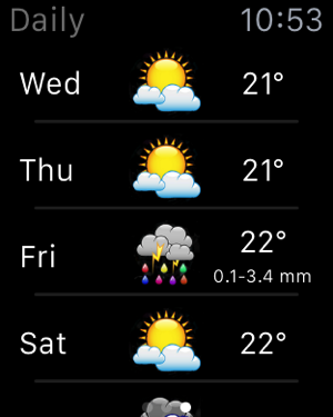 ‎widget weather Screenshot