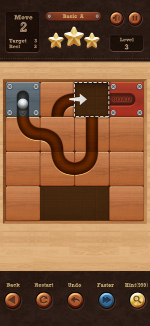 ‎Roll the Ball® - slide puzzle Screenshot