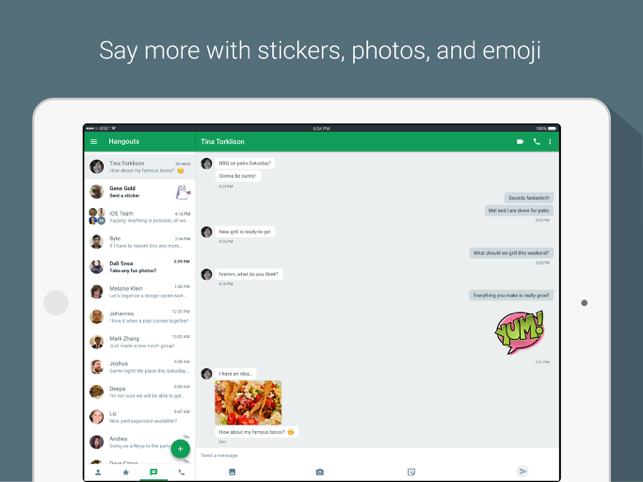 ‎Hangouts Screenshot