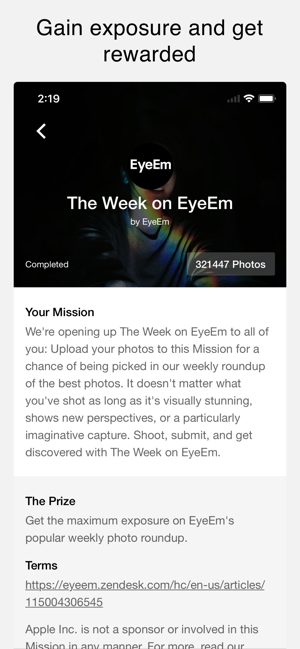 ‎EyeEm Screenshot