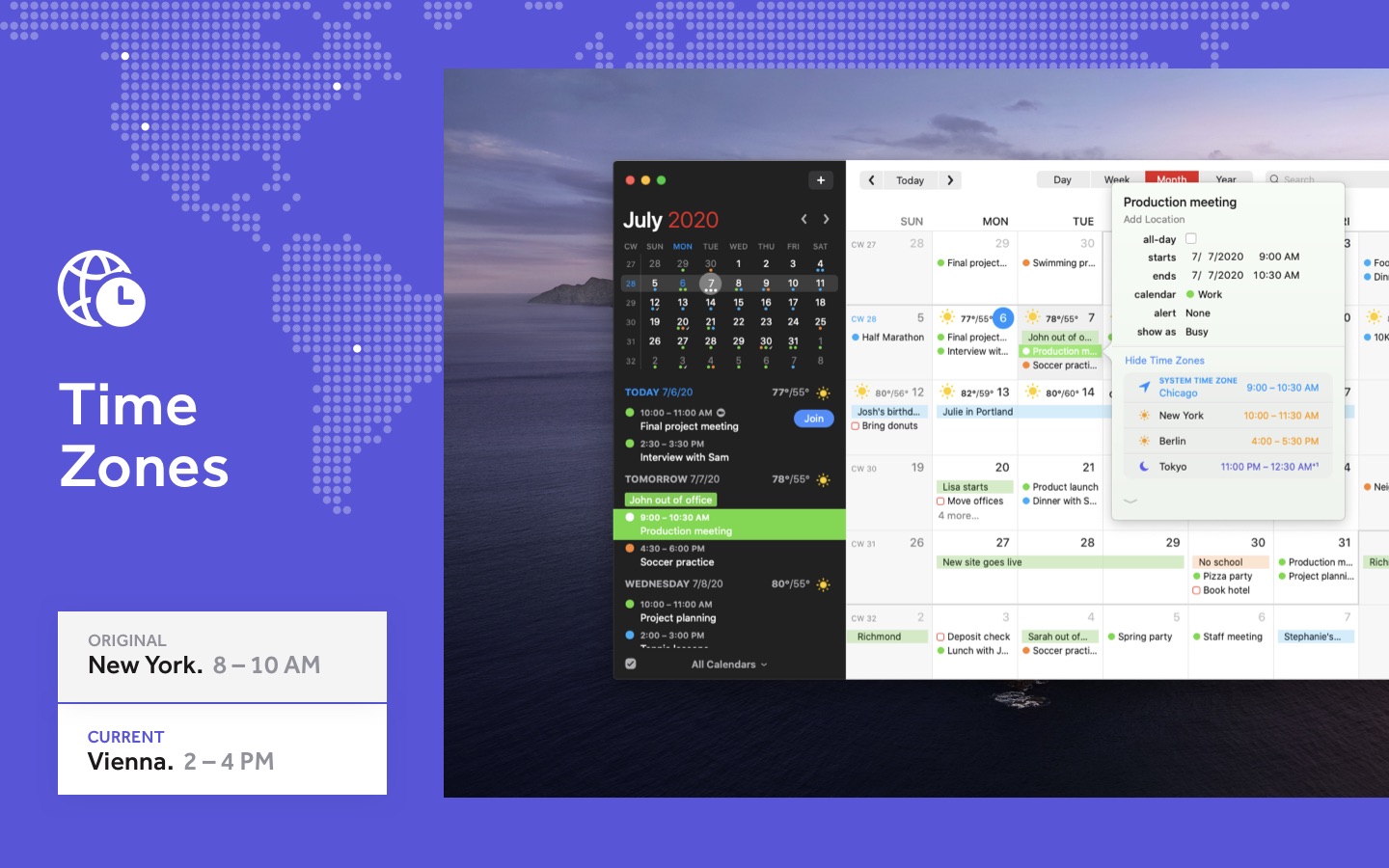 Screenshot do app Fantastical - Calendar & Tasks
