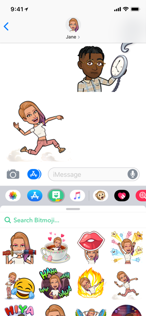 ‎Bitmoji Screenshot