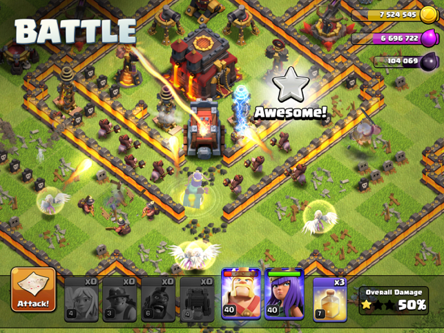 ‎Clash of Clans Capture d'écran