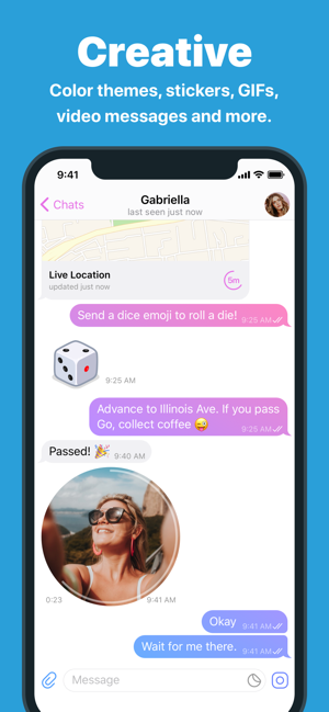 ‎Telegram Messenger Capture d'écran