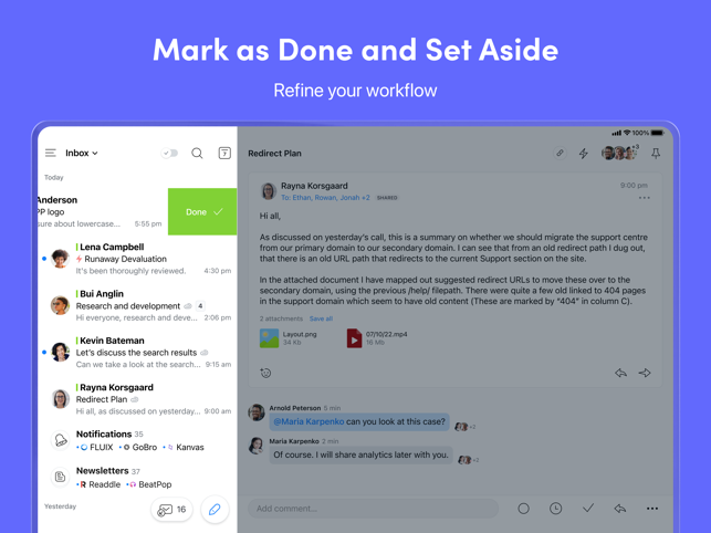 ‎Spark Mail + AI: Email Inbox Screenshot