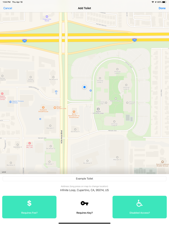 ‎Flush Toilet Finder & Map Screenshot