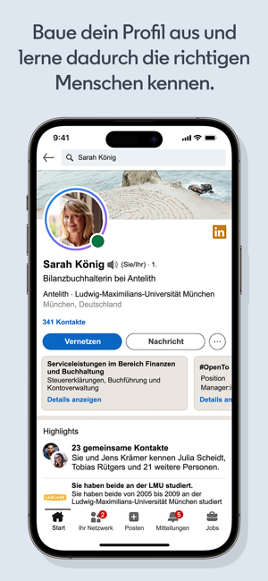 ‎LinkedIn: Business-Netzwerk Screenshot