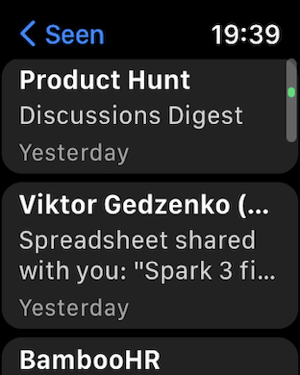 ‎Spark Mail + AI: Email Inbox Screenshot