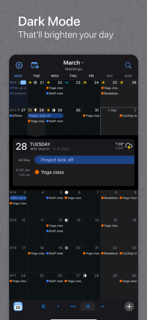 ‎BusyCal: Calendar & Tasks Screenshot