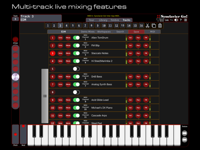 ‎Synclavier Go! App and Plugin Screenshot