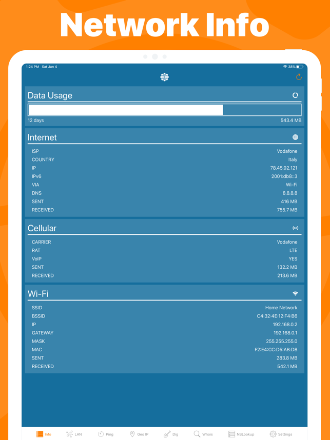 ‎Network Utility Pro Screenshot