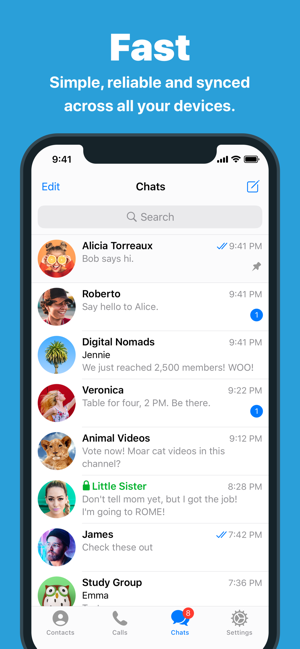 ‎Telegram Messenger Screenshot