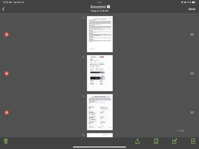 ‎SmartScan Pro: PDF scanner Screenshot