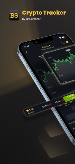 ‎Crypto Tracker by BitScreener Screenshot