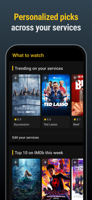 ‎IMDb Movies & TV Screenshot