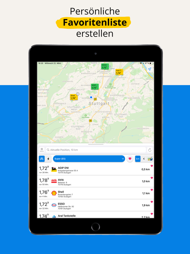 ‎mehr-tanken Screenshot