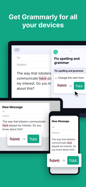 Grammarly  Keyboard  Editor Screenshot