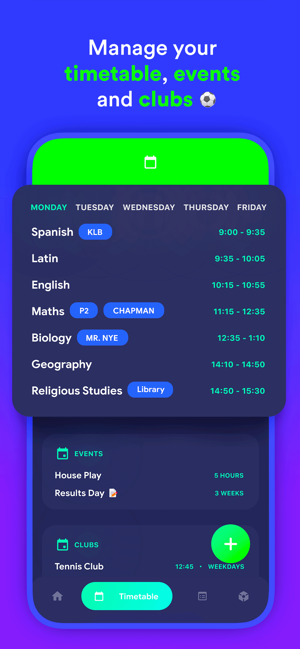 ‎Classify — School Planner Screenshot