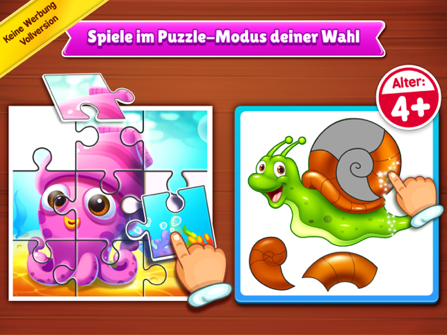 ‎Puzzle spiele kinder alter 2-7 Screenshot