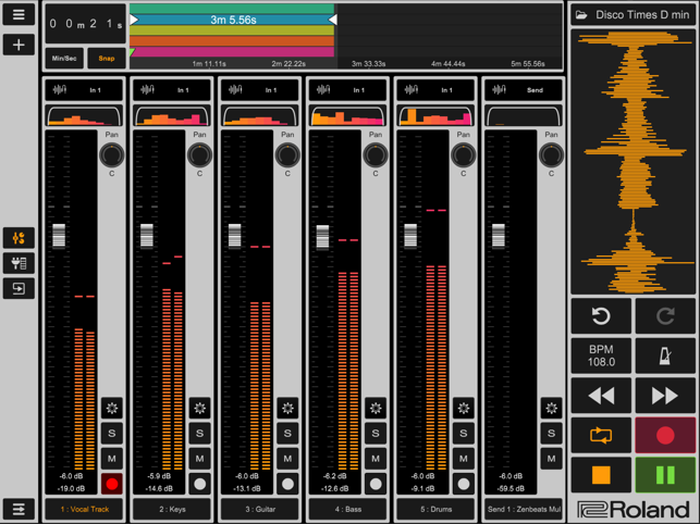 ‎Roland Zentracker Screenshot