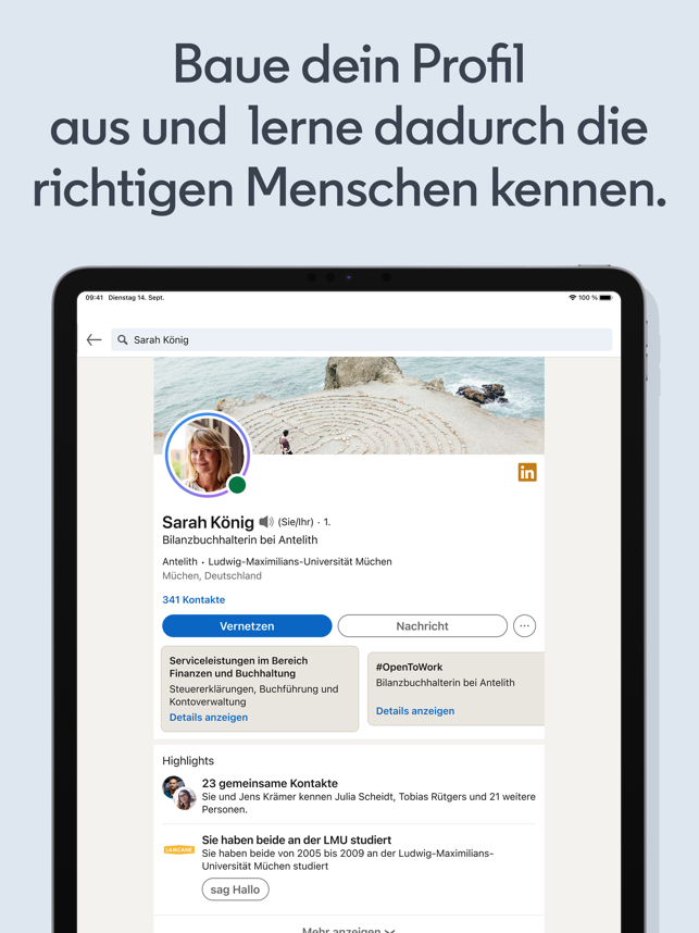 ‎LinkedIn: Business-Netzwerk Screenshot