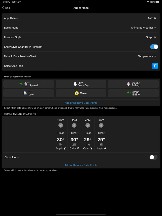 ‎Forecast Bar - Weather + Radar Screenshot