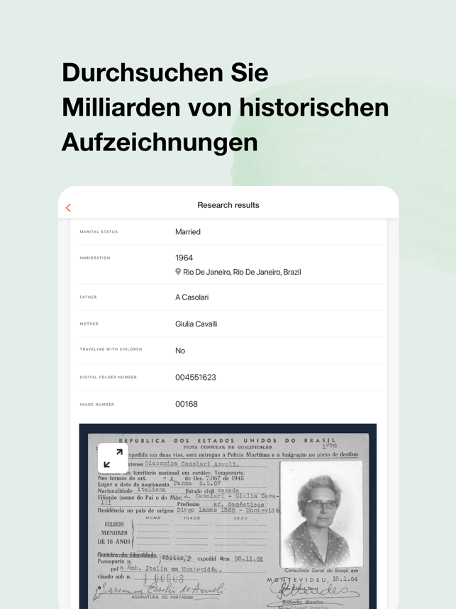 ‎MyHeritage: Stammbaum & DNA Screenshot