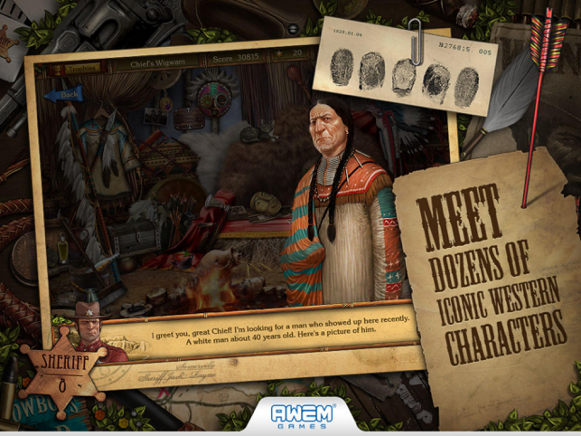 ‎Golden Trails: Hidden Object Adventure (Premium) Screenshot