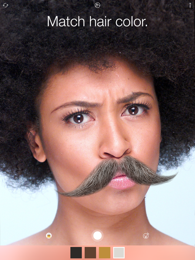 ‎Stacheify - Mustache face app Screenshot