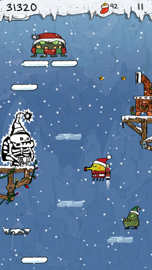 ‎Doodle Jump Christmas Special Screenshot