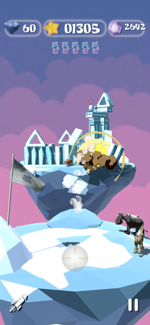 ‎Rocket Cows Screenshot