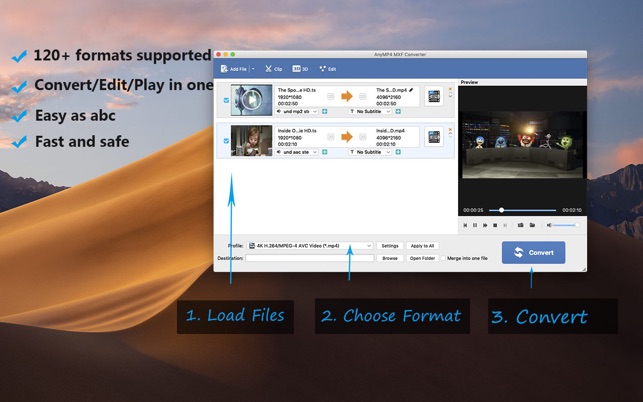 ‎AnyMP4 MXF 轉換器 Screenshot