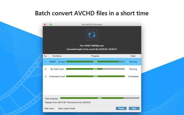 ‎AVCHD轉換器- 將AVCHD轉換為MP4/AVI Screenshot