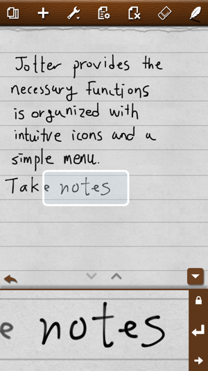 ‎Jotter (Handwriting Notepad) Screenshot