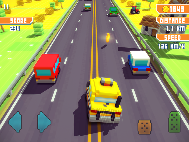 ‎Blocky Highway Screenshot