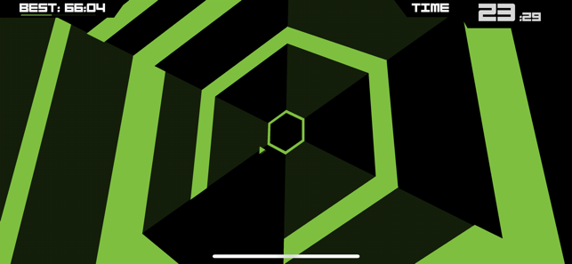 ‎Super Hexagon Screenshot