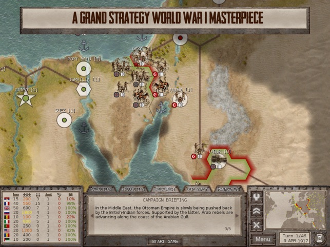 Commander the Great War Screenshot
