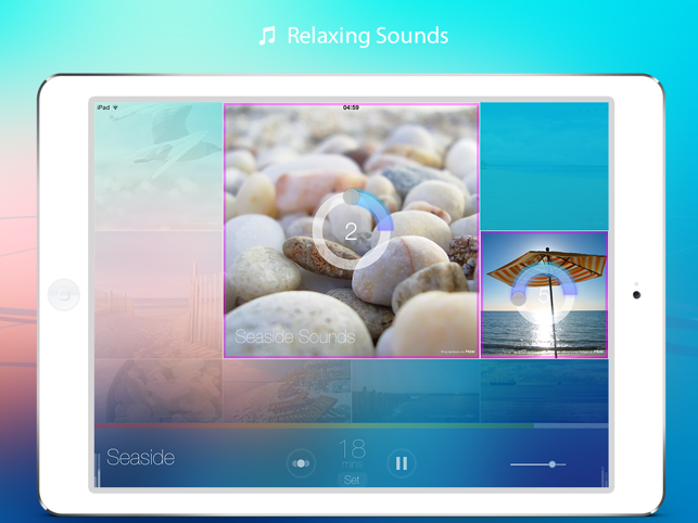 ‎Relaxia ~ Sleep aid, Relaxation & Yoga Meditation with Ambient Sound-scapes inspired by Nature Screenshot