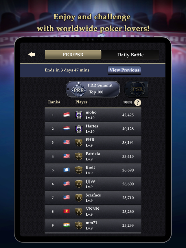 ‎Pokerrrr 2: Texas Holdem Poker Screenshot